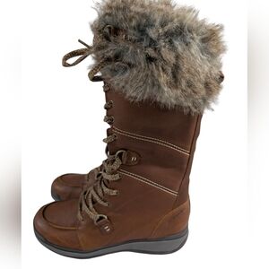 Merrell Snowcreek Tall Polar Waterproof Boots, Oak, Size 8